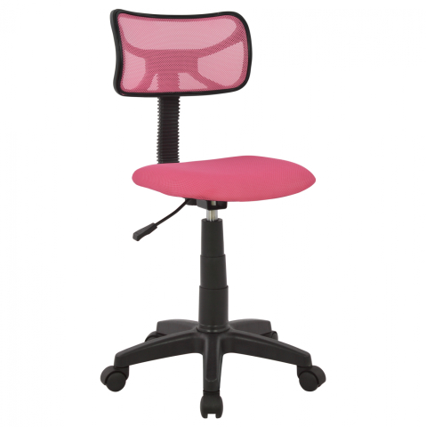 Scaune de birou - Office chair HM1026.05 pink with mesh fabric 40,5x50,5x91,5 cm.