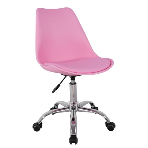 Scaune de birou - Office Chair Vegas HM1052.05 Pink 48x56x95 cm