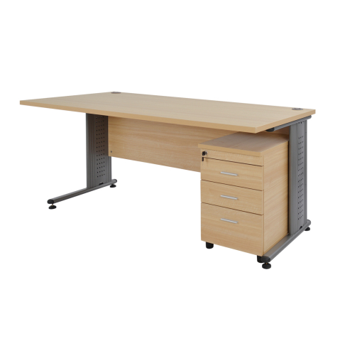 Birouri - Office set 2 pieces in oak color HM10211.01