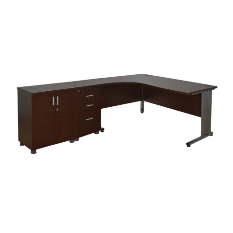 Birouri - Office set 3 pieces in wenge color HM10203.02L