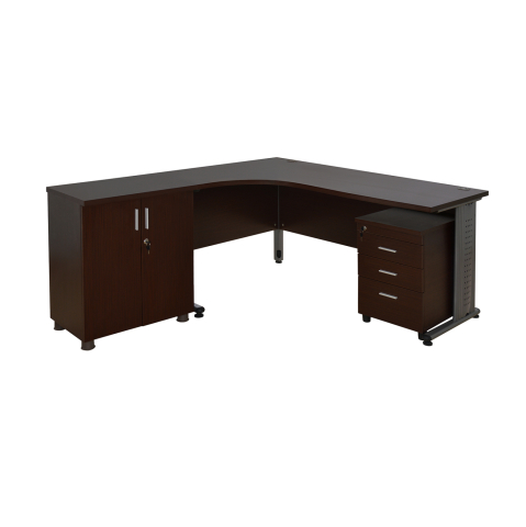 Birouri - Office set 3 pieces in wenge color HM10204.02L