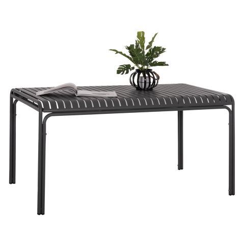 Mese - OUTDOOR ALUMINUM TABLE RACHEL HM6339.01 GREY COLOR 150x80x75Hcm.