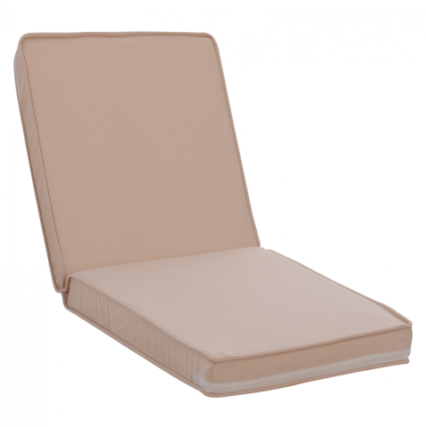 Perne - Pillow for chair with Back Polyester Chios Beige HM11238.01P 117(45+72)x45x5cm
