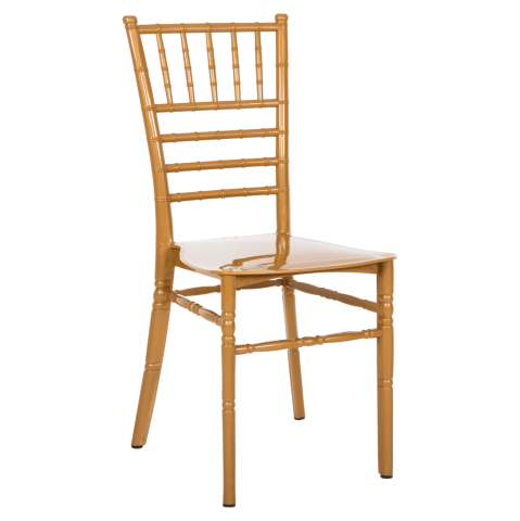 Catering - POLYPROPYLENE CATERING CHAIR TIFFANY NEW HM8058.05 GOLD 41.2x49.7x89Hcm.