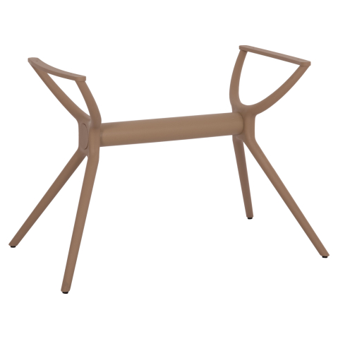 Baze pentru mese - POLYPROPYLENE-METAL TABLE BASE CAPPUCCINO HM463.04 FOR TABLETOP 120X80cm.