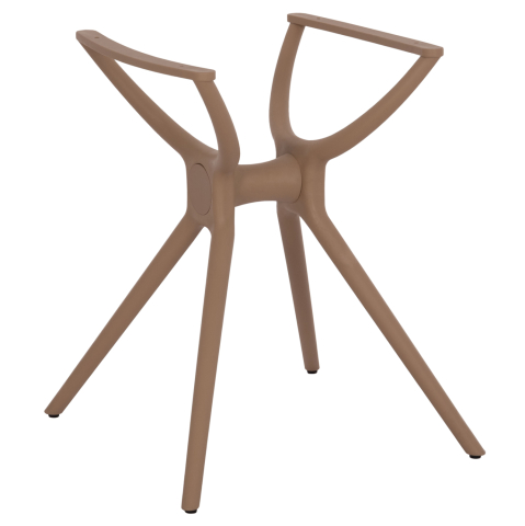 Baze pentru mese - POLYPROPYLENE TABLE BASE CAPPUCCINO HM462.04 FOR TABLETOP 80X80cm.