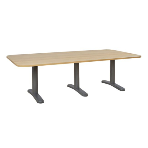 Birouri - Professional conference office HM2047.11 in oak color 240x120x75 cm.