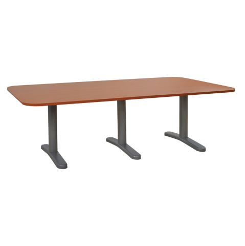 Birouri - Professional conference office HM2047.13 in cherry color 240x120x75 cm.