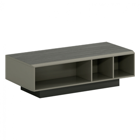 Mese pentru vizitatori - Professional guest living table Lux Series Mocha and Ash 134x70x41 HM2125