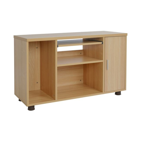 Dulapuri - Professional office cabinet in oak color HM2051.11 80x40x118 cm.