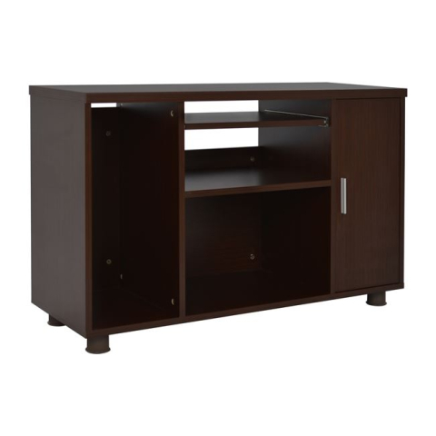 Dulapuri - Professional office cabinet in wenge color HM2051.12 80x40x118 cm.