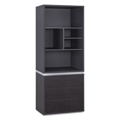 Biblioteci - Professional office library Rosewood HM2090 81.5x40x200cm