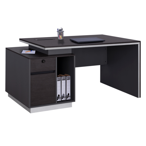 Birouri - Professional Office with left closet Rosewood HM2113L 180x80x76cm