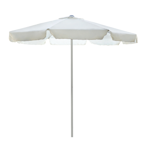 Exterior - Professional Umbrella Alu 2.5M Cream color One piece Tube HM6005