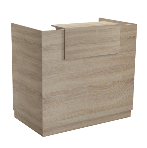 Covoare de zona - RECEPTION DESK BARRY HM2152.01 MELAMINE IN SONAMA COLOR 120x70x110Hcm.