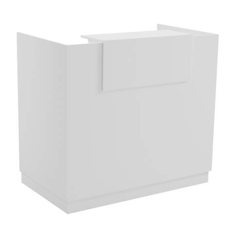 Covoare de zona - RECEPTION DESK BARRY HM2152.02 MELAMINE IN WHITE 120x70x110Hcm.