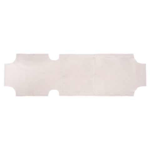 Piese de schimb pentru sezlonguri - REPLACEMENT TEXTILENE COVER HM5072.03 600gr/m2 2x1 FOR CLASSIC SUNBEDS IN WHITE