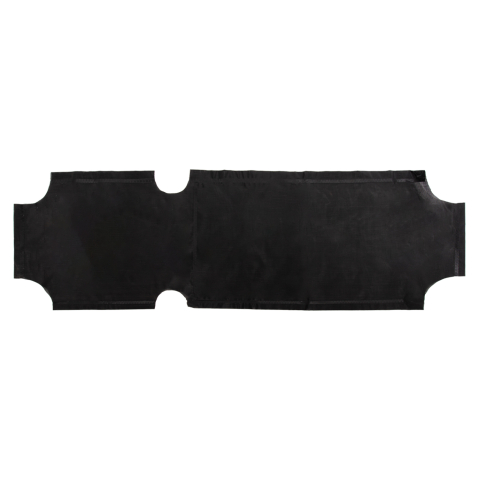 Piese de schimb pentru sezlonguri - REPLACEMENT TEXTILENE COVER HM5072.90 600gr/m2 2x1 FOR CLASSIC SUNBEDS IN BLACK