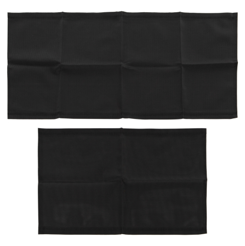 Exterior - REPLACEMENT TEXTILENE FABRIC HM5887.01 FOR AIGAIO SUNBEDS IN BLACK COLOR