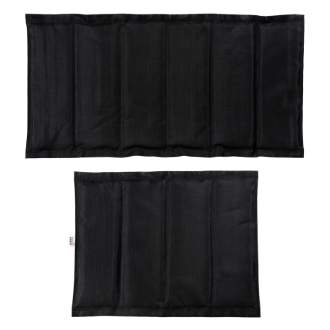 Piese de schimb pentru sezlonguri - REPLACEMENT TEXTILENE FABRIC HM6064.01 FOR SUNBEDS AIGAIO IN BLACK COLOR