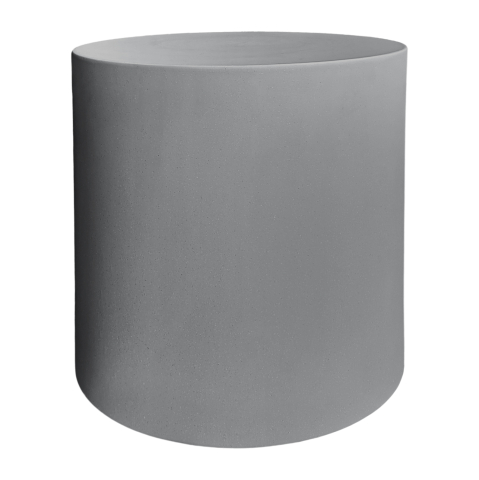 Mese - ROUND SIDE TABLE KYOKO HM6592.01 GREY FIBER CEMENT Φ40x43Hcm