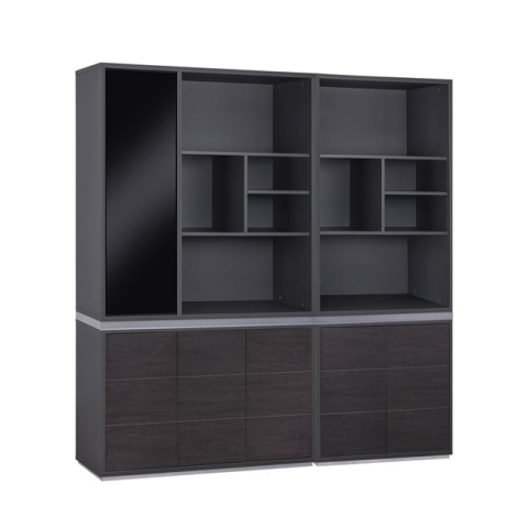 Biblioteci - Set 2 pieces Professional Office Library Rosewood HM11200