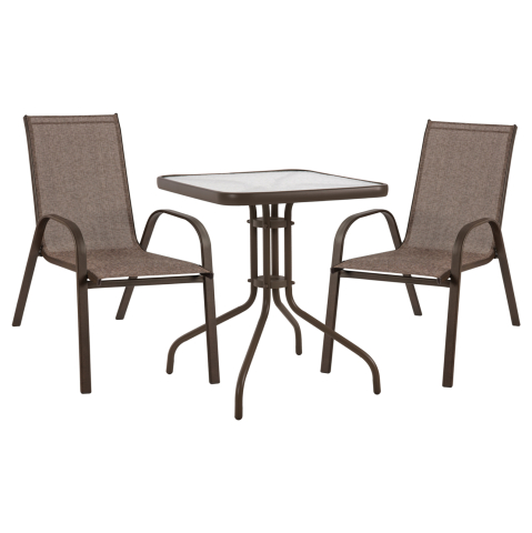 Seturi mese dining - Set Dining Table 3 pieces Chairs and Table HM5183.02