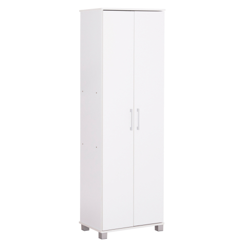 Interior - SHOE CABINET CLUSE HM2403.03 MELAMINE IN WHITE COLOR 60Χ36.5Χ186.5Hcm.