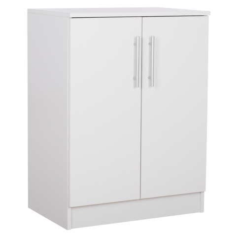 Dulapuri pentru pantofi - SHOE CABINET EMERIE MELAMINE WHITE 60x40x80Hcm.HM2206.05