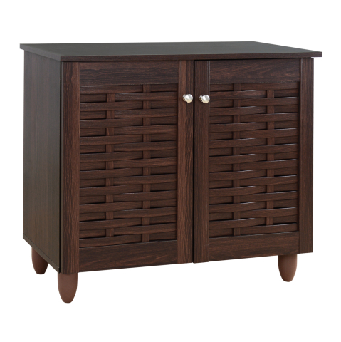 Dulapuri pentru pantofi - Shoe Cabinet Wooden HM2208.01 Wenge 77x34x67.5Hcm.