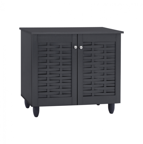 Dulapuri pentru pantofi - Shoe Cabinet Wooden HM2208.10 Grey 77x34x67.5cm