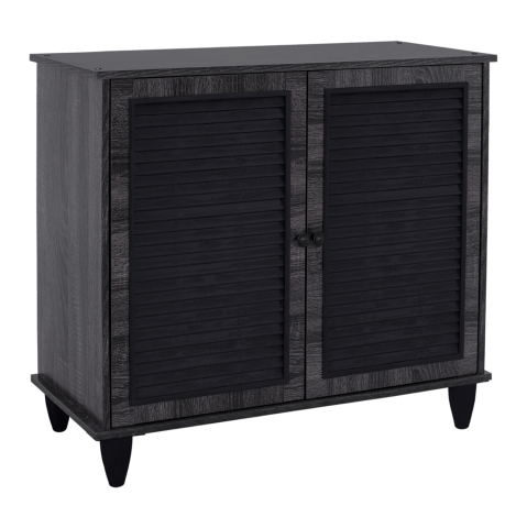 Dulapuri pentru pantofi - Shoe Cabinet wooden HM2266.01 Grey Color 76.5x30x68.5