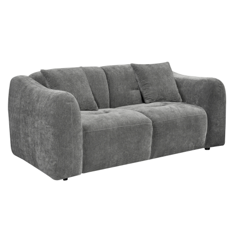 Interior - SOFA 2-SEATER JUNOA HM3334.01 GREY FABRIC 172x89x74Hcm.
