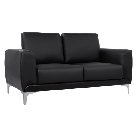 Interior - Sofa 2 seater Kenzie HM3121.21 with Black PU 142x81x81 cm