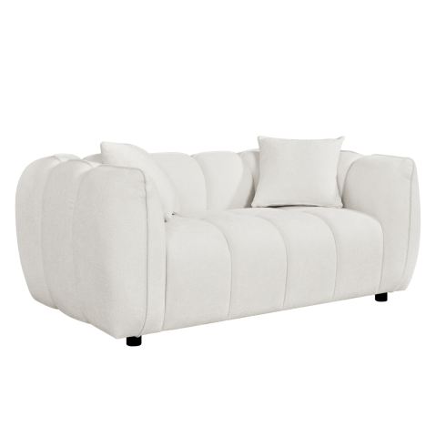 Interior - SOFA 2-SEATER LYKKE HM3324.02 ECRU FABRIC 172x89x70Hcm.