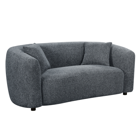 Interior - SOFA 2-SEATER NORD HM3322.01 GREY FABRIC 170x91x75Hcm.