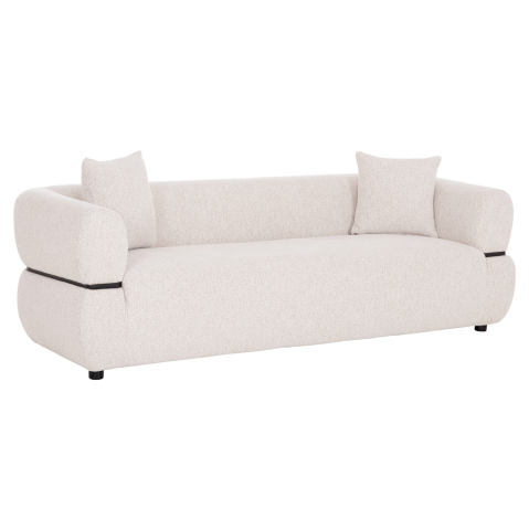 Interior - SOFA 3-SEATER ARCTIS HM3327.02 LIGHT BEIGE FABRIC 229x88x88Hcm.