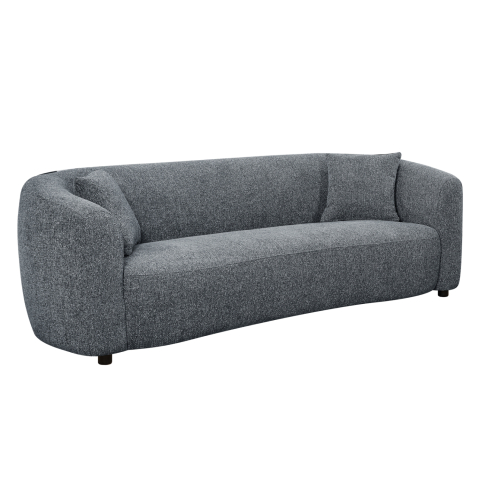 Interior - SOFA 3-SEATER NORD HM3321.01 GREY FABRIC 230x96x75Hcm.