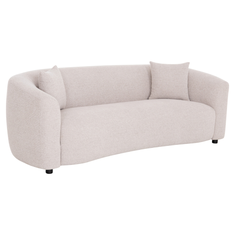 Interior - SOFA 3-SEATER NORD HM3321.02 LIGHT BEIGE FABRIC 230x96x75Hcm.