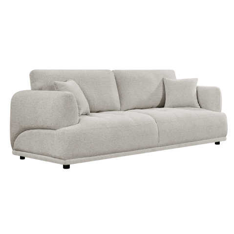Interior - SOFA 3-SEATER STRUCTO HM3329.02 LIGHT BEIGE FABRIC 227x94x88Hcm.