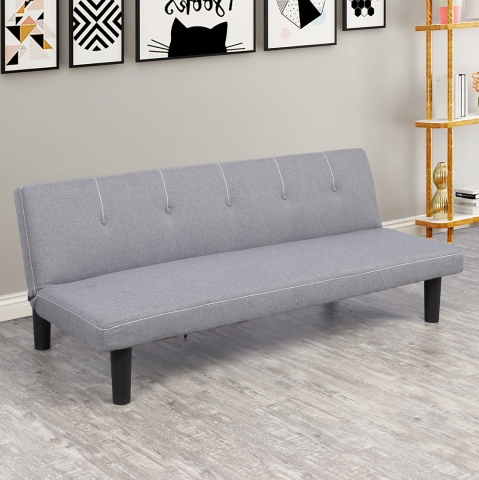 Interior - Sofa Bed Ethan in Grey Color HM3146.01 165x74x64 cm