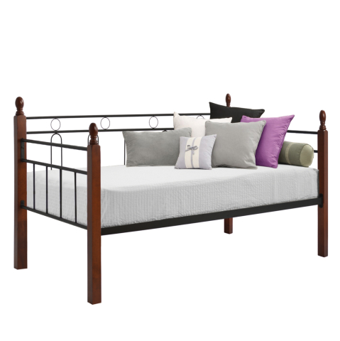 Interior - Sofa-Bed REVEN, HM367, metal/rubberwood, 90x190cm