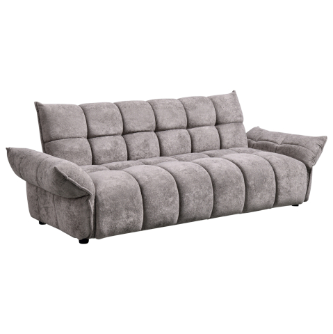 Interior - SOFABED MELU HM3314.01 GREY FABRIC--POCKET SPRINGS SEAT 240-250x90x85Hcm.