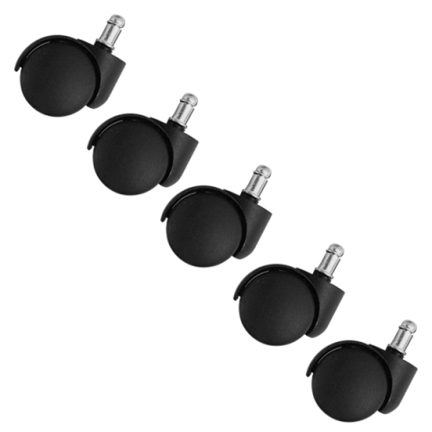 Piese de schimb - Spare caster wheels for office chair, black, set 5pieces