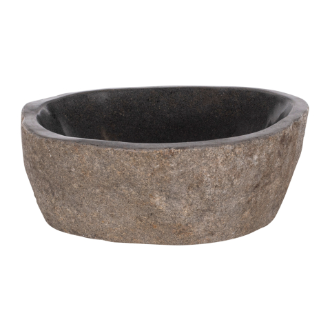 Chiuvete - STONE SINK CARVED GREY COLOR 40x40x20Hcm.HM7807