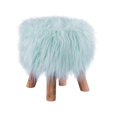 Taburete - Stool Beck HM8410.04 Fair turquoise ''32x36cm