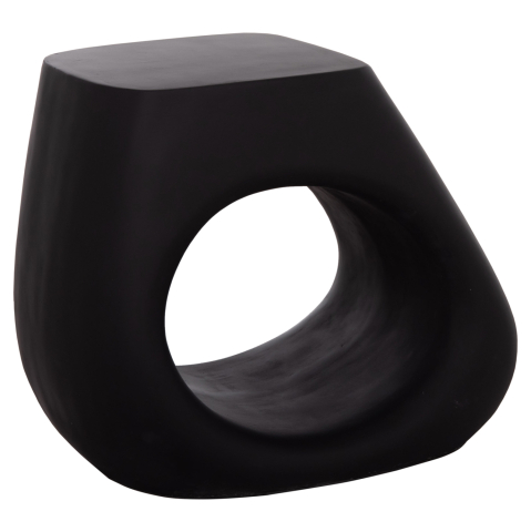 Interior - STOOL LANS HM4691.01 FIBER CEMENT IN BLACK--58x28x45.5Hcm.