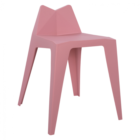 Reduceri - Stool Polypropylene Pink Homer HM8005.20 44,5x35,5x61 cm