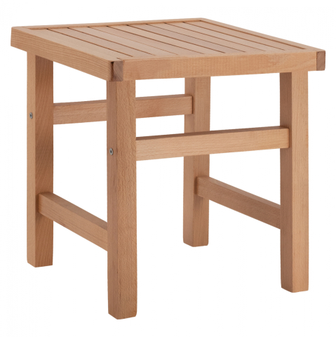 Taburete - Stool-Table Natural Soaking Koli 40x40x45 cm HM289.03