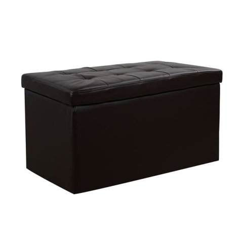 Taburete - Stool with PU Brown Punk HM279.03 90x50x52cm